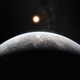 Artist’s impression of an Earth-like exoplanet.